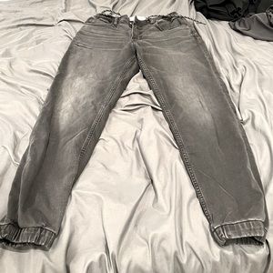 H&M Regular Tapered Denim Pants